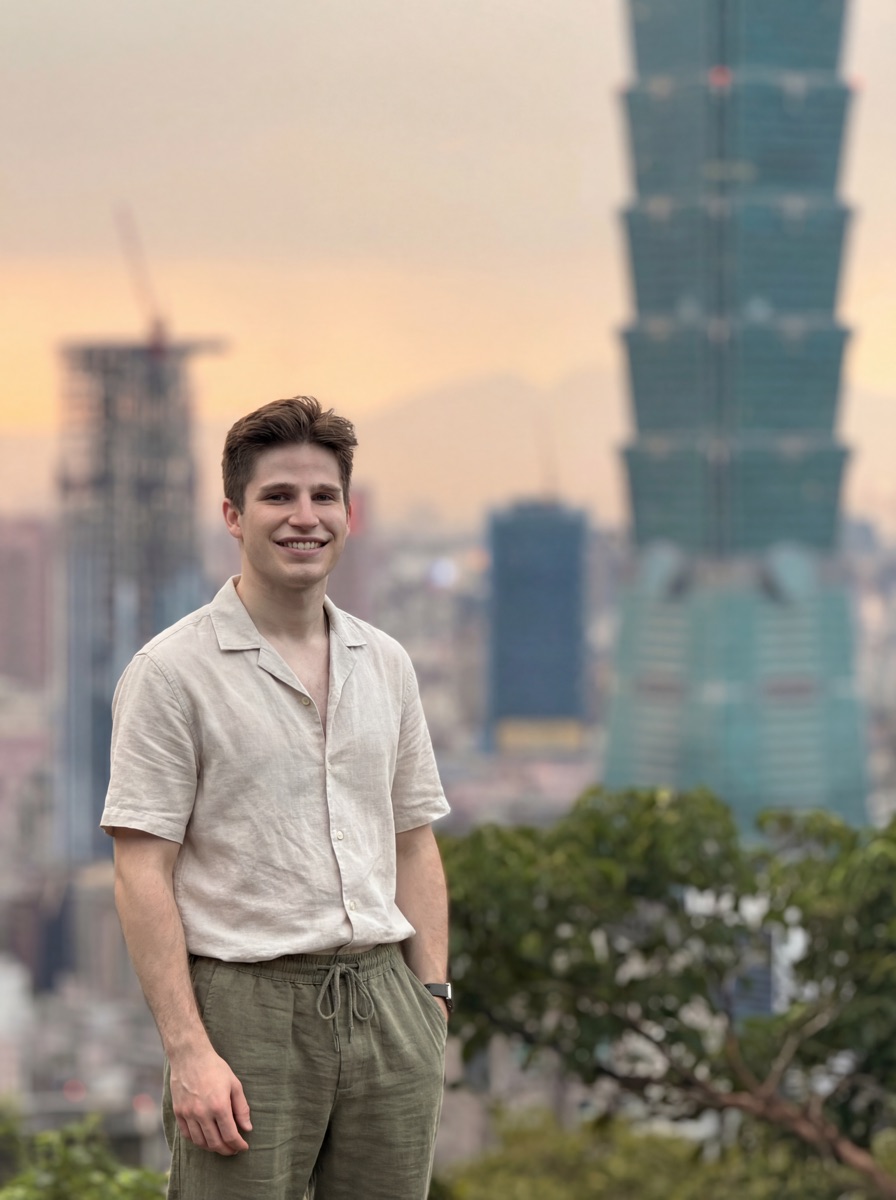 Drew Levinson in Taipei